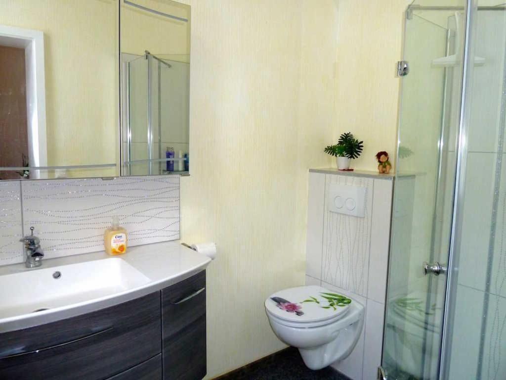 Ferienwohnung Villa Am Haussee Фельдберг Экстерьер фото
